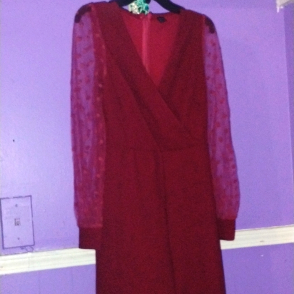 A Red jumpsuit